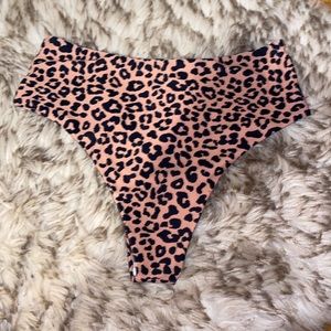 Leopard print Bikini bottom